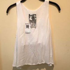 YFB white tank with cami liner.